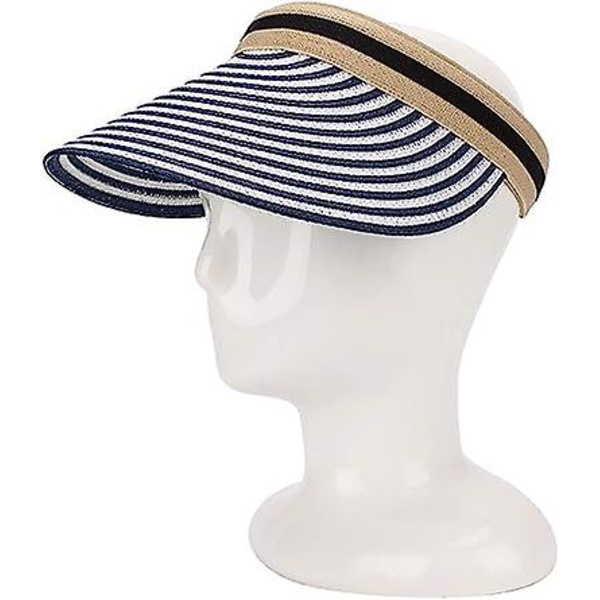 Dam Visir, Anti Uv Sol Visir Mössa, Bred Brätte Strandhatt, Solskydd Mössa, Upf50+, För Utomhus Fritid, Strand Resor, Löpning