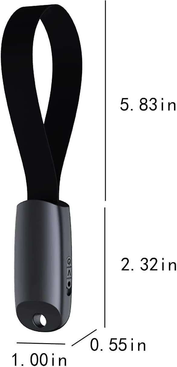 4 GB Mini diktafon med nyckelring HD brusreducering Wh2