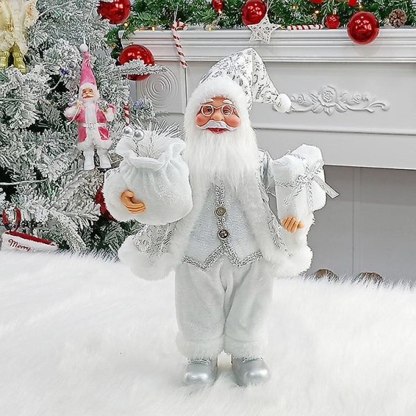 Julemand Figur Dekoration, Julekok Figur Dukke color 6 12 inch