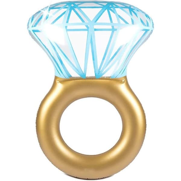Oppustelig Diamant Ring Pool Float, Svømmering
