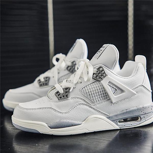 Herre Sneakers Åndbare Løbesko Mode Dame Sportssko 02 WhiteGray 39