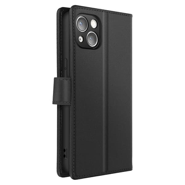 Kotelo iPhone 14:lle, irrotettava kuori, musta