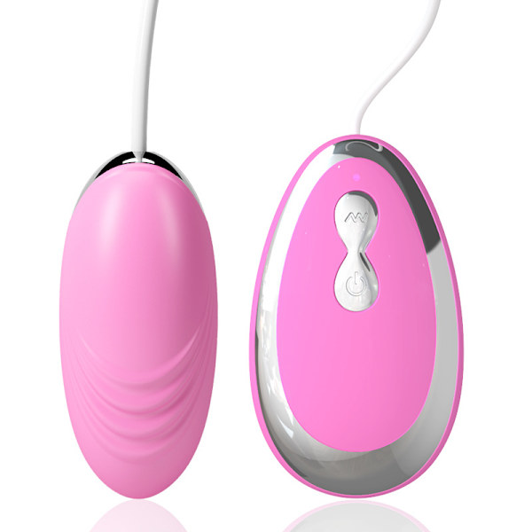 Håndtak egg hopping multi frekvens vibrasjon fjernkontroll moro sekunder orgasme klitoris stimulering Pink