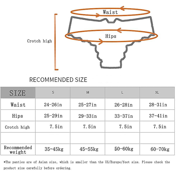 Dame Sømløse Trusser Hipster Bikini Lav Talje Usynlige Trusser 3-pak XL
