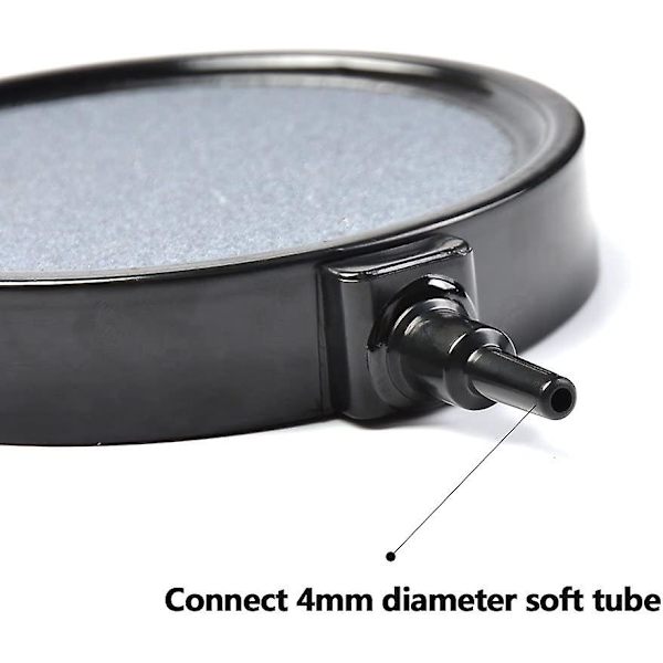 Akvarium Luftsten Boble Disk Sten Akvarium Dam Æble Diffuser Akvarium Plade Hydroponisk Ilt Platform Tank 10.7x2cm