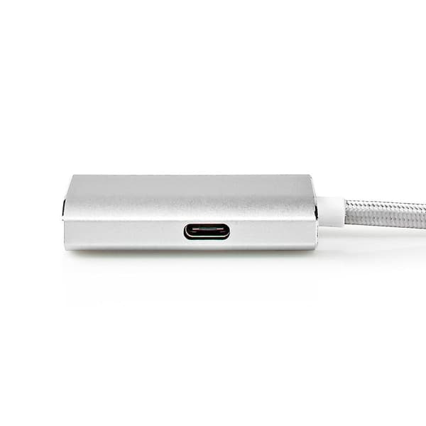 USB-C™ Adapter | USB 3.2 Gen 1 | USB-C™ Hane | ™ HDMI Hona | 4K@60Hz | Strömförsörjning | 2,00 m | Rund