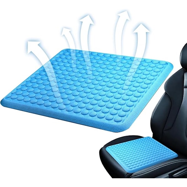 Gel Sittdyna - Cooling Gel Pad Cushion | Sommar Bilbarnstol Kyldyna | Kylande Sittdyna