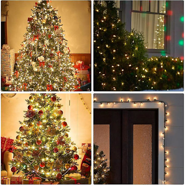 Jouluvalosarja, 50 LED-valoa, UL-sertifioitu White