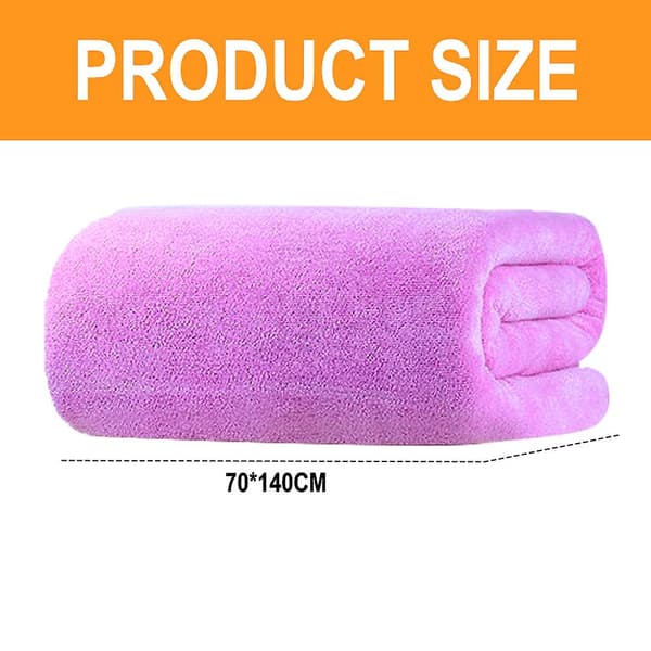 4-pack badlakan - Extraabsorberande - mikrofiber - 70*140cm (neutrala) Combination 1
