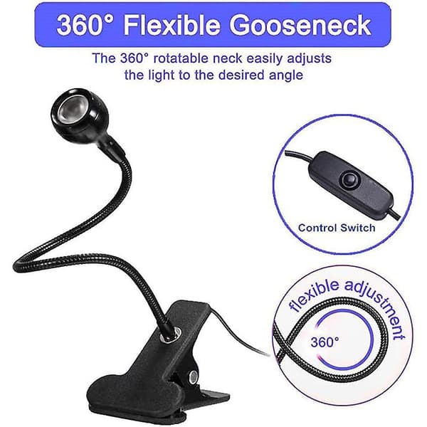 Usb Uv Led Negletørrer Til Gelnegle, Mini Led Neglelak Lys Silver