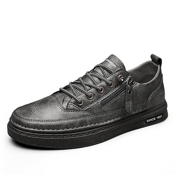 Herre Casual Sko Lædersko Board Sko Frc928 Gray EU 41