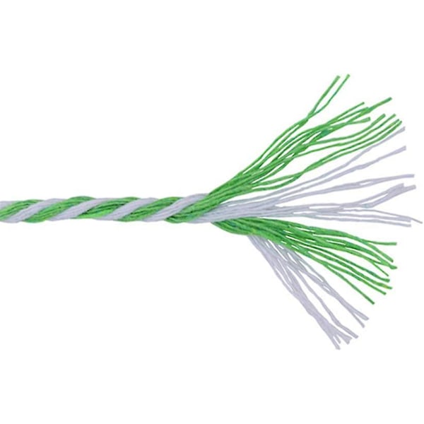 3mm X 109 Yard Mörkgrön Makramé-snöre 100% Naturligt Bomullssnöre Makramé-garn För Vägg Hängande Växt Hängare Hantverk Stickning Och Dekorationsprojekt(