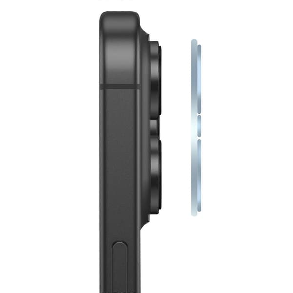 Härdat Glas Kamera för iPhone 16 Pro Max Hårdhet 9H Anti-repa, Transparent