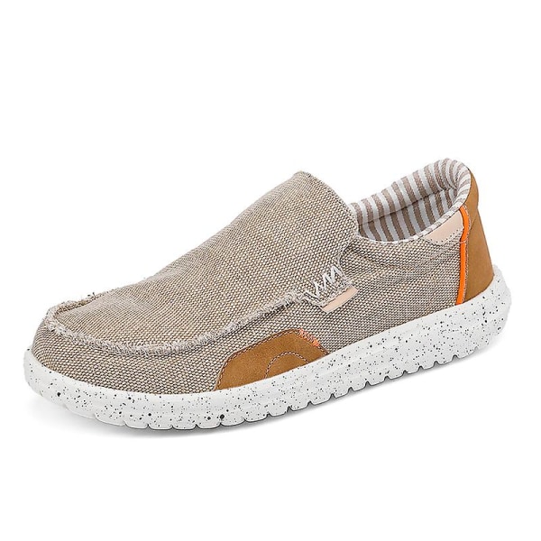 Herr Casual Skor Mode Lätta Tygskor Fra2021 Khaki EU 45