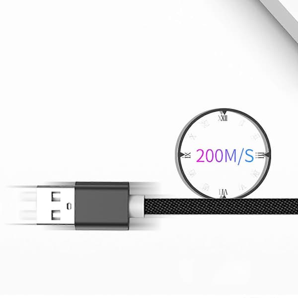 USB 2.0 Forlængerkabel 480mbps Høj Hastighed Dataoverførsel USB Han til Han USB Forlængerkabel USB Forlængerkabel sølv silver