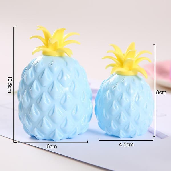 Ananas Stressipallolelu, Stressin ja vihan lievityslelu Pink Large