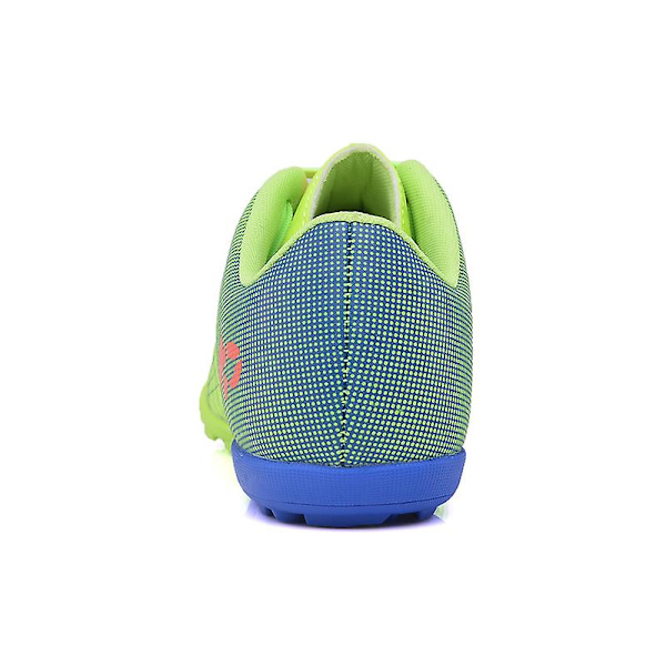Fotballsko for menn, høye ankler, fotballsko for gressbane, treningssko, sportssko, sneakers 3B27013 Green 34