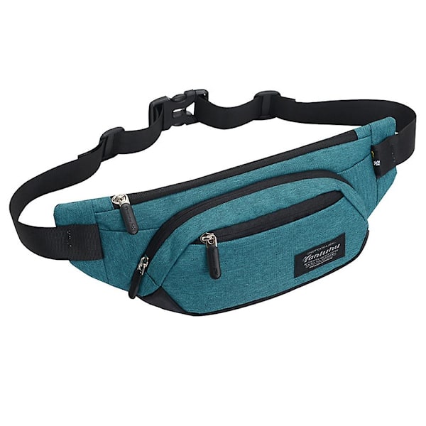 Crossbody Vyötärölaukku, Vyölaukut, Säädettävä Vyö Matkailuun Urheiluun Juoksuun Vapaa-aikaan green
