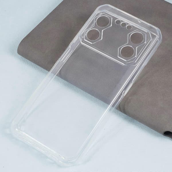 For IIIF150 B2 Pro Deksel Støtsikker Beskyttelse TPU Telefondeksel Transparent