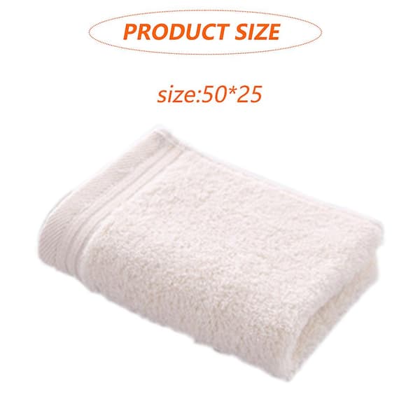 3-pack Terry Handdukar, 25 X 50 Cm, Bomull, Handduk, Badhandduk, Ansiktshandduk, Gäst Handduk, Dusch Handduk, Bastu Handduk style1