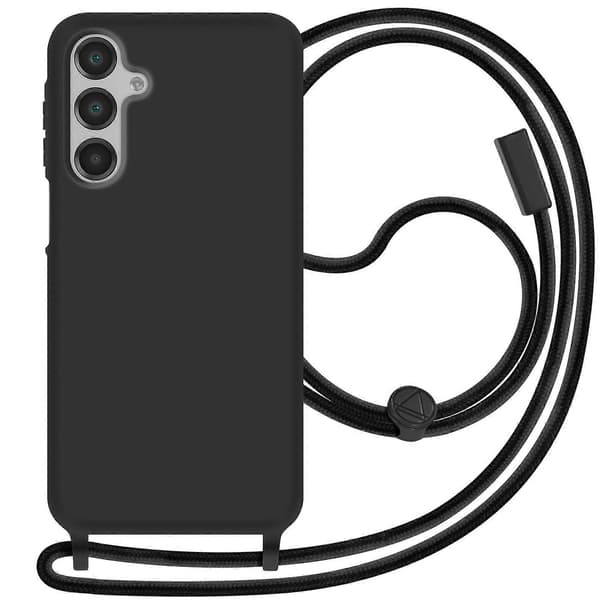 Coque Cordon Semi Rigide Soft touch for Galaxy A16, Svart