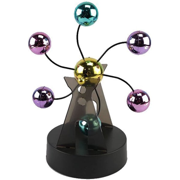 Perpetual Motion Elektronisk Skrivebordsleke, Roterende Leke, Skrivebordsleke, Hjemmedekorasjon, Barneleke