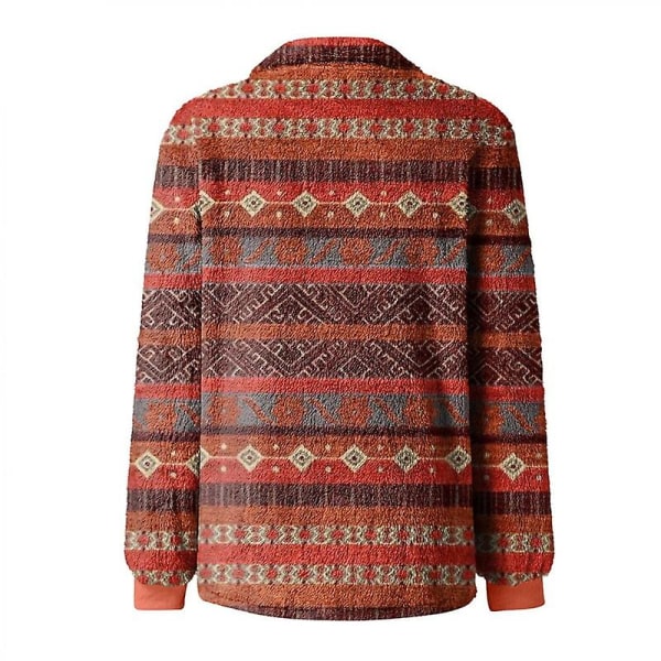 Herrtröja, varm fleecejacka med teddyfleecefoder Khaki XL