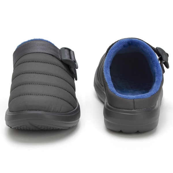 Miesten Puuvillaiset Tossut Lämpimät Talvi Liukumattomat Kengät Hk999 GrayBlue EU 40