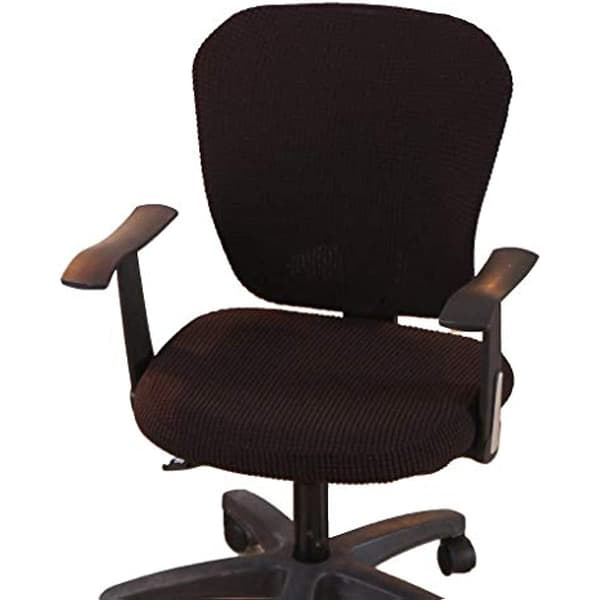 Guangcailun Dxa Universal Swivel Chair Cover Solid Corn Velvet Split Computer Office Extensible Armchair Slip