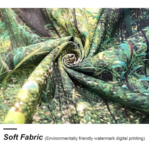 (70cmx100cm) Solskog Gobeläng Morgon Sol Genom Träden Vägg Hängande Natur Landskap Polyester Väggkonst Heminredning För Sovrum Vardagsrum