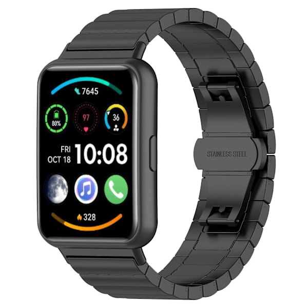 För Huawei Watch Fit 2 Smart Watch Band Spänne Design Metall Armband Ersättning