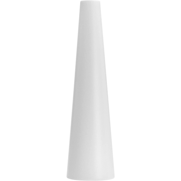 Hög konisk kompositplastvas, liten blomknoppsdekoration vas hemdekoration (litet hål)