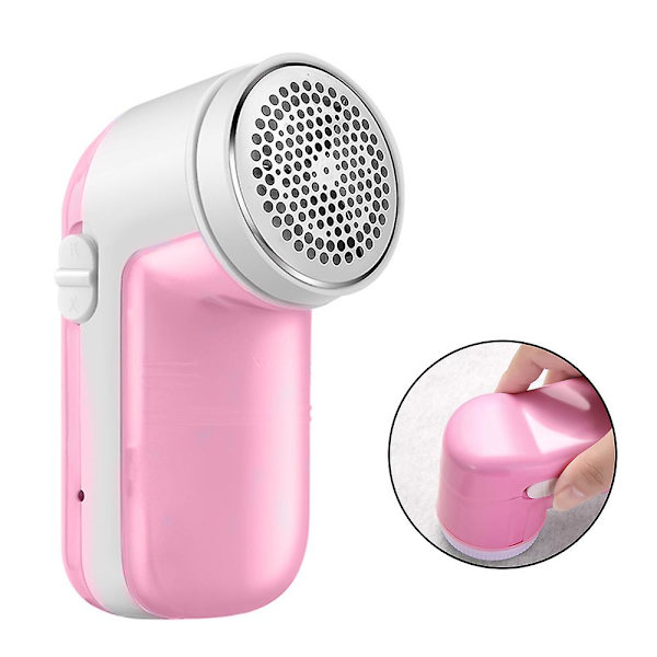 Stofshaver Defuzzer, Genopladelig Fnugfjerner, Elektrisk Sweater Shaver Med Udskifteligt Rustfrit Stål Blad Pink