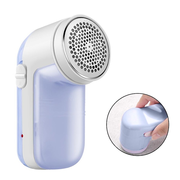 Stofshaver Defuzzer, Genopladelig Fnugfjerner, Elektrisk Sweater Shaver Med Udskifteligt Rustfrit Stål Blad Blue