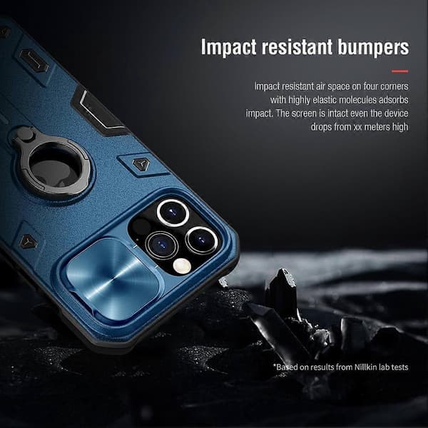 Beskyttelsesdeksel for iPhone 12 Pro Max Blue