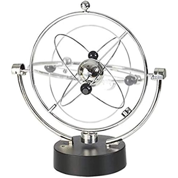 Aoopoo Globe Orbit Spinner - Kinetisk Orbital Revolving Fysik Vetenskap Leksak Gadget Perfekt För Alla Kontor Hem Sovrum Dekoration Skrivbord Globe