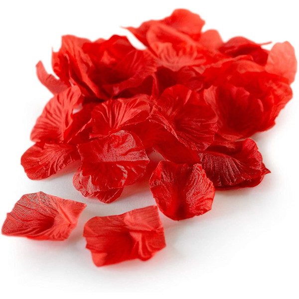 1000 st smaklösa Pa ros kronblad bröllop konstgjorda rosor falska rosblad