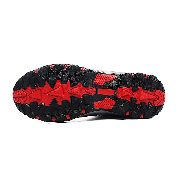 Vandringsskor för män och kvinnor, låga sneakers för utomhusspårning, vandring och promenader 3D231 Gray EU 41