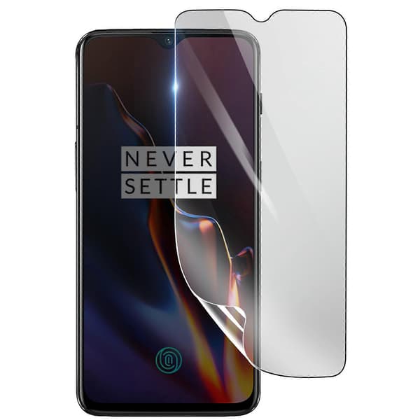 Stødsikker Hydrogel Skærmbeskytter til Oneplus 6T, Transparent