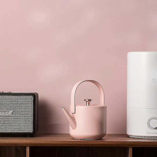 304 Ruostumaton teräs Retro Sähkökeitin Pitkällä kaatonokalla Vedenkeitin Käsin Huuhdeltava Pieni Teepannu Pink
