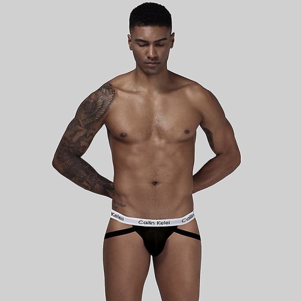 X-sarjan Jockstrap | Miesten alusvaatteet | Miesten Jockstrap Modal Stringit Kapea Matala Vyötärö Bikini T Seksikkäät Pikkuhousut white M