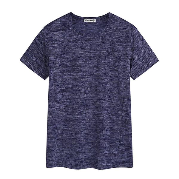 Tech Stretch T-skjorte med korte ermer for menn NAVY XS