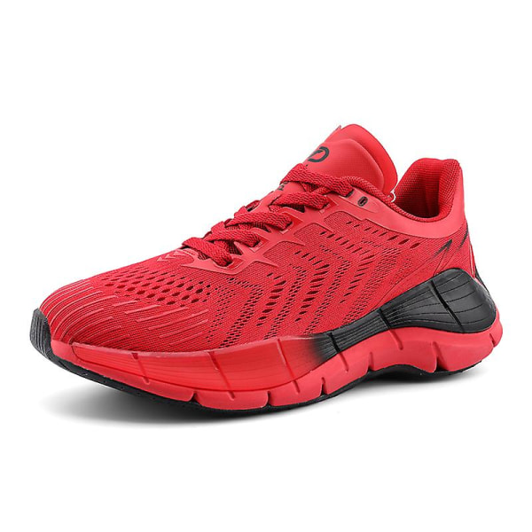 Herre Sport Løpesko Flygende Vevde Casual Sneakers Frlt55 Red EU 45
