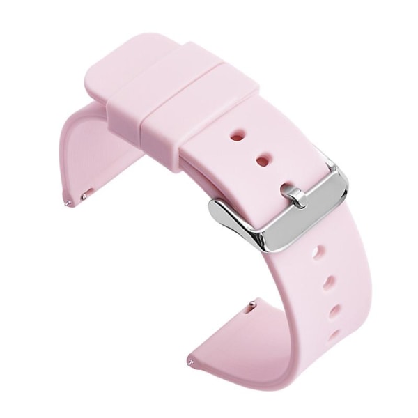 Rose-remmar - Färgglada watch i gummi - Ersättningsband av silikon för klassisk eller smartklocka - Snabbkoppling