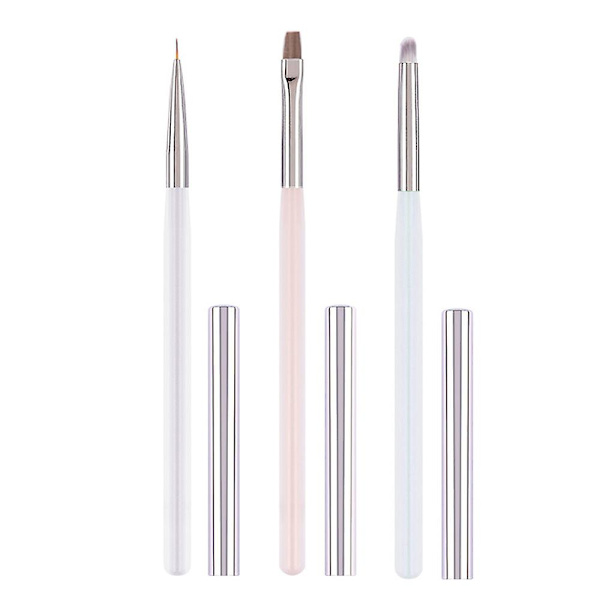 Fototerapi Pen, Farvetegning Gradient Neglebørste, Negletipper Kunst Design Værktøj style1
