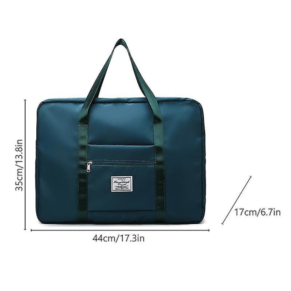 Reseduksväska Oxford Handbagageväska med ärm för resväska Stor kapacitet för vagn Handtagsbärande Nytt