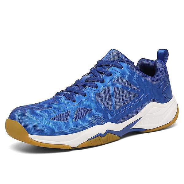 Herre Dame Letvægts Sneaker Mode Indendørs Sko Egnet Til Badminton 3D0002 Blue EU 40