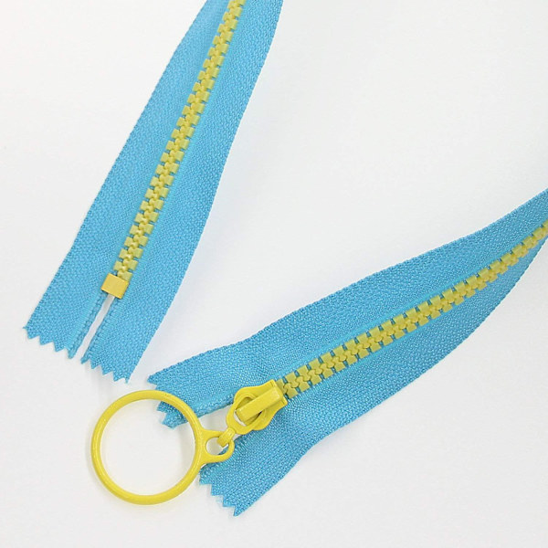 10 tum Resin Dragkedjor Ring Pulls 5# Stängda Dragkedjor Blandade Flerfärgade 25cm Sy Dragkedjor För Diy Handgjorda Hantverk Väskor Bulk 10 st