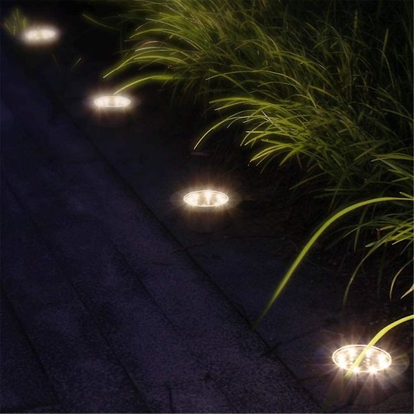 Led Upotettava Kohdevalo Himmennettävä Mini Upotettavat Aurinkospotit Erittäin Litteä Led Kohdevalo Lämmin Aurinkolamppu