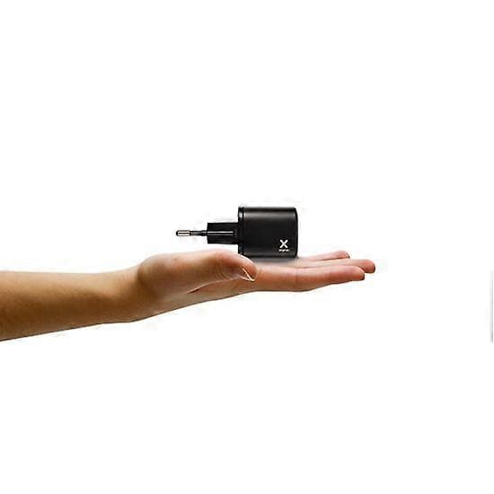 NANO Hurtiglading USB-C PD 20W strømuttak, Svart
